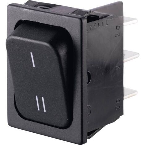 Marquardt 1834.3309 Interrupteur à bascule 01834.3309-00 250 V/AC 6 A 2 x On/On IP40 à accrochage 1 pc(s) (1/2)
