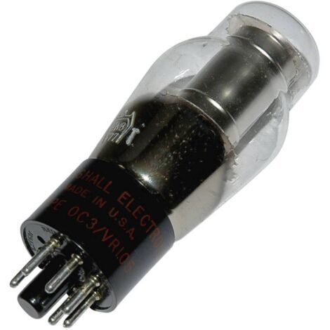 BTB Vertrieb OC 3 = VR 105 Tube électronique Régulateur de tension 133 V Nombre de pôles: 6 Culot: octal Contenu 1 pc(s) Q27224 (1/2)