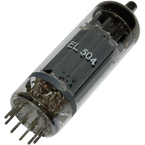 Philips EL 504 = 6 GB 5 A Tube électronique Pentode finale 75 V 440 mA Nombre de pôles: 9 Culot: magnoval Contenu 1 pc( (1/2)
