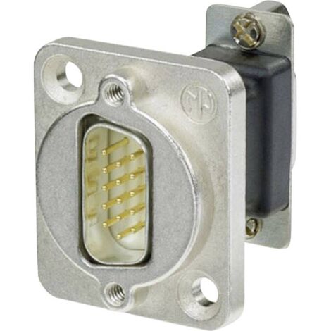 Adaptateur SUB-D SUB-D mâle 15 pôles - SUB-D femelle 15 pôles Neutrik NADB15MF 1 pc(s) Y980611 (1/2)