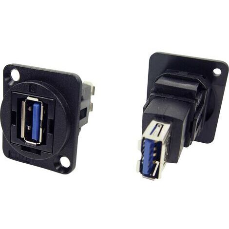 Prolongateur USB 3.0 femelle type A vers USB 3.0 femelle type A Cliff CP30205N 1 pc(s) Y625571 (1/3)