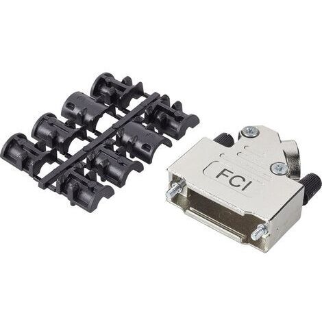 N/A 15 pôles FCI 8655MHRA1501KLF zinc moulé sous pression 45 ° argent 1 pc(s) (1/2)
