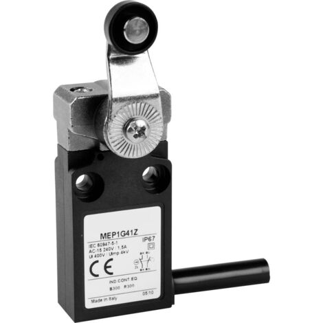 Panasonic MEP1G42Z MEP1G42Z Interrupteur de fin de course 24 V 5 A levier à galet IP67 1 pc(s) (1/2)