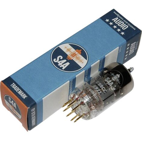 Tube électronique BTB Vertrieb E88CC S4A Premium Double triode Nombre de pôles: 9 Culot: noval 1 pc(s) S218251