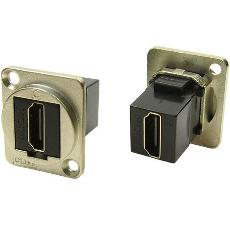 Prolongateur HDMI femelle vers HDMI femelle Cliff CP30200GM 1 pc(s) S248011 (1/2)