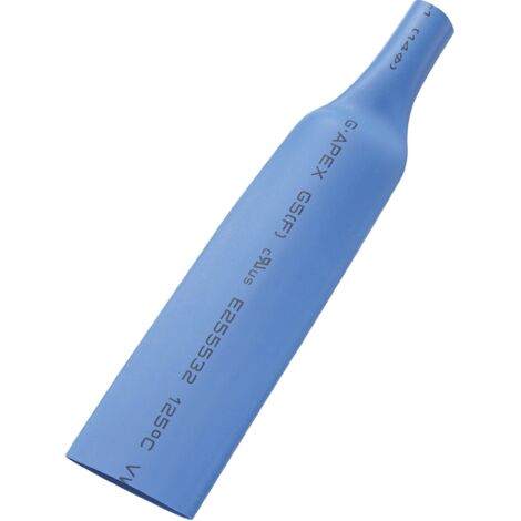 TRU COMPONENTS 1565143 Gaine thermorétractable sans colle bleu 9 mm 4.50 mm Taux de retreint:2:1 10 m (1/2)