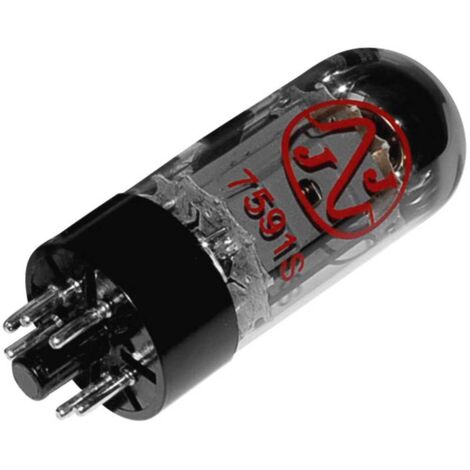 JJ JouJye 7591 Tube électronique Pentode à faisceau dirigé 300 V 75 mA Nombre de pôles: 7 Culot: octal Contenu 1 pc(s) (1/2)