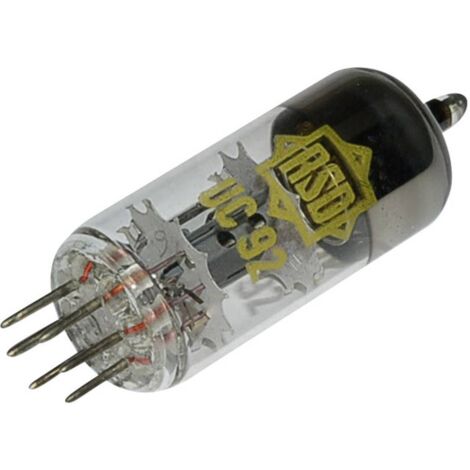 BTB Vertrieb UC 92 = 9 AB 4 Tube électronique Triode 100 V 3 mA Nombre de pôles: 7 Culot: miniature Contenu 1 pc(s) Q38612 (1/2)