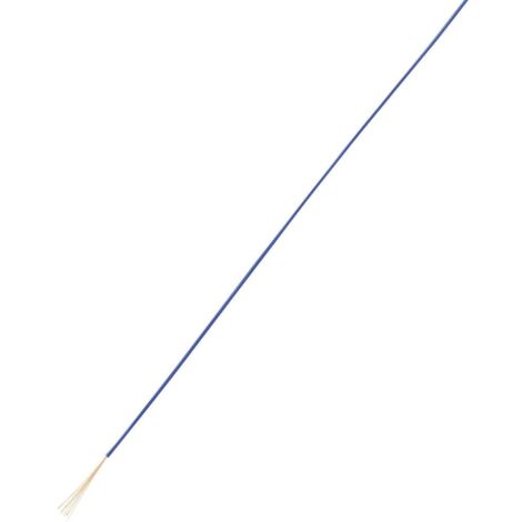 TRU COMPONENTS 1571021 Fil de câblage LiFY 1 x 0.75 mm² bleu 25 m (1/2)