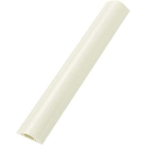 Protège-câbles PVC blanc TRU COMPONENTS TC-RDAR30AMWWM203 1592915 Nombre de canaux: 1 Longueur 1000 mm 1 pc(s)
