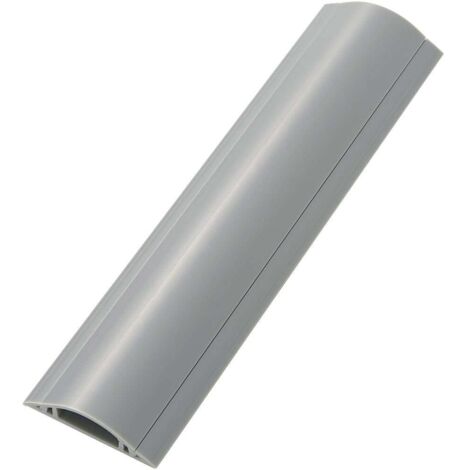 Protège-câbles PVC gris TRU COMPONENTS TC-RDAR50AWM203 1592919 Nombre de canaux: 1 Longueur 1000 mm 1 pc(s) (1/3)