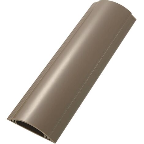Protège-câbles PVC marron TRU COMPONENTS TC-RDAR60ABNWM203 1593128 Nombre de canaux: 1 Longueur 1000 mm 1 pc(s)