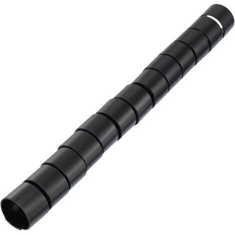 Gaine spirale 15 mm (max) TRU COMPONENTS TC-KL15BKZ-50M203 1593708 noir 50 m (1/2)