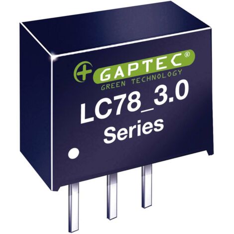 Convertisseur CC/CC pour circuits imprimés Gaptec LC7803-3.0 10020073 12 V/DC 3.3 V/DC 3 A 9.9 W Nbr. de sorties: 1 x (1/2)