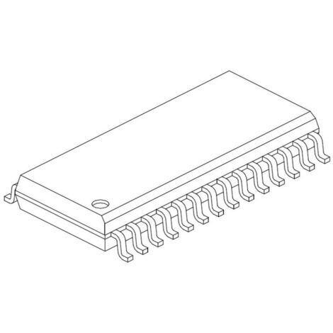 Microcontrôleur embarqué Microchip Technology PIC16F73-I/SO SOIC-28 8-Bit 20 MHz Nombre I/O 22 1 pc(s)