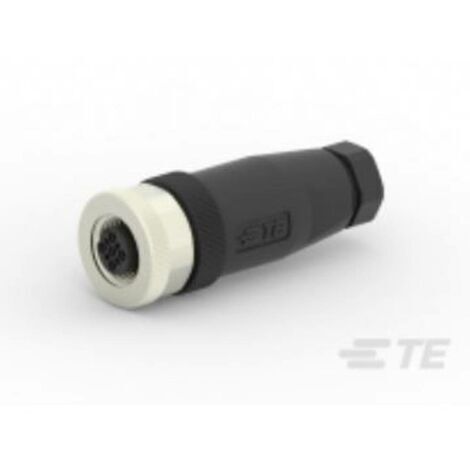 TE Connectivity T4110401051-000 Connecteur non confectionné pour capteurs/actionneurs M12 femelle, droit Nombre de pôles: 5 1 pc(s) X994821 (1/2)