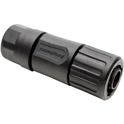 Amphenol RTS 6BS 8N 3P Cosse cylindrique mâle mâle, droit Nombre total de pôles: 3 Série (connecteur rond): Ecomate Aqu (1/2)
