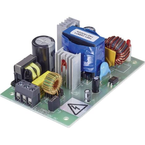Module d'alimentation à découpage (kit monté) H-Tronic 190008 Tension d'entrée (plage): 230 V/AC (max.) Tension de sort (1/2)