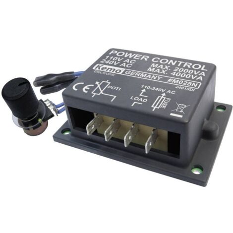 Régulateur de puissance kit monté Kemo M028N 1 pc(s) Q07398 (1/6)