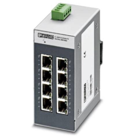 Commutateur Ethernet industriel Phoenix Contact FL SWITCH SFNB 8TX 2891002 10 / 100 MBit/s 1 pc(s) (1/2)