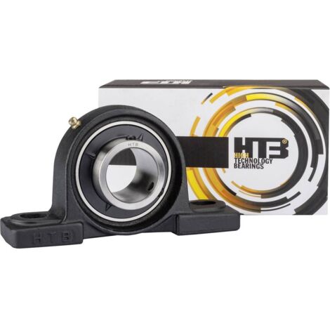 Palier à semelle HTB UCP 204 Ø de perçage 20 mm Écartement des trous 96 mm 1 pc(s)