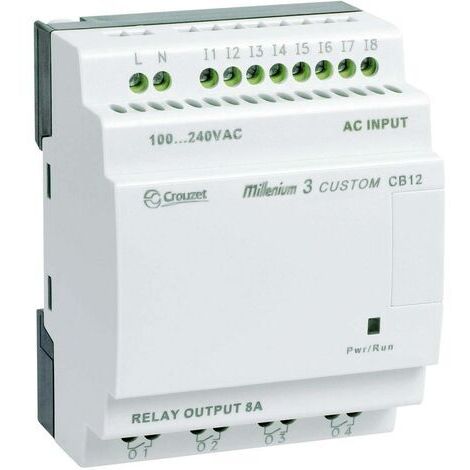 Module de commande Crouzet 88970021 Millenium 3 CB12 R 24 V/DC 1 pc(s) Q04988