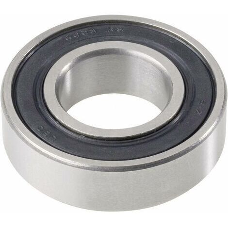UBC Bearing 61801 2RS Roulement à billes radial Ø de perçage 12 mm Diamètre extérieur 21 mm Régime (max.) 19000 tr/min (1/2)