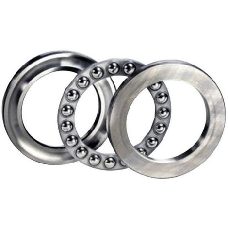 BUTÉE À BILLES UBC BEARING 51106 Ø DE PERÇAGE 30 MM Ø EXTÉRIEUR 47 MM RÉGIME (MAX.) 4500 TR/MIN 1 PC(S)