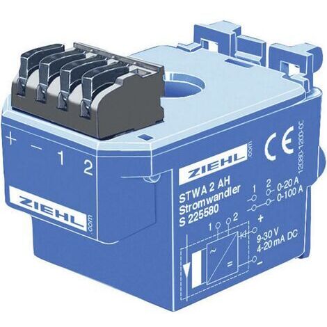 Convertisseur de courant Ziehl STWA 2 AH 100 A (max.) 1 pc(s) Q06004 (1/3)