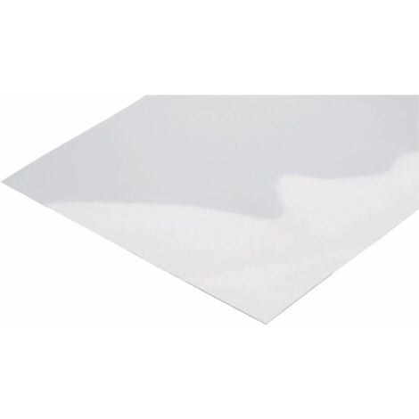 Plaque polycarbonate alvéolaire traité UV, 200 x 105 cm, épaisseur 4 mm -  Transparent : : Bricolage