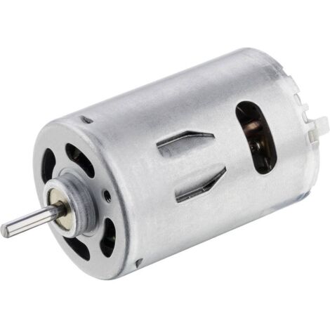 Moteur électrique 6V DC – Vitesse 9800 tr/min – Puissance 25W – Diamètre arbre 3.175mm – SR540SH6230S67 – Motraxx