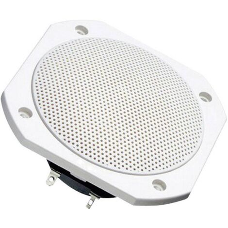 Visaton FRS 10 WP - 8 Ohm 4 pouces 10 cm Haut-parleur large bande 25 W 8 Ω blanc enceinte de sauna, enceinte encastrabl (1/3)