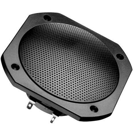 Visaton FRS 10 WP - 8 Ohm 4 pouces 10 cm Haut-parleur large bande 25 W 8 Ω noir enceinte de sauna, enceinte encastrable