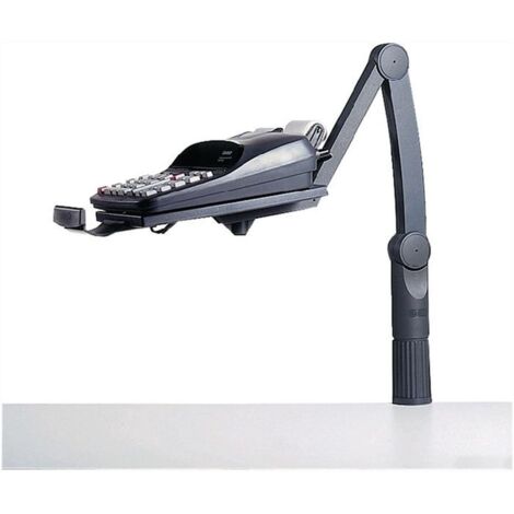 Hansawerke TSA5020004 support téléphone noir bureau