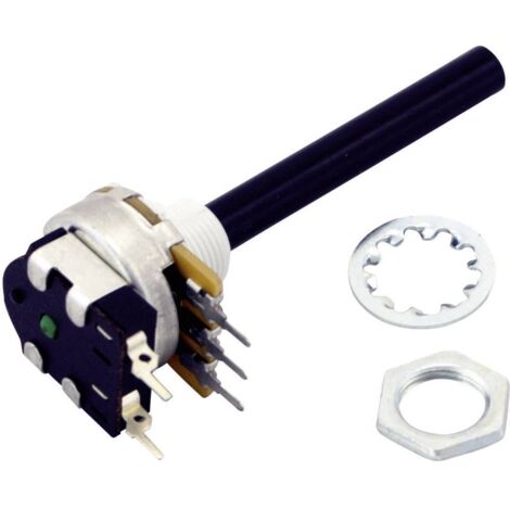 OMEG PC20BU/PC1S 4K7 A F1 CEPS PC20BU/PC1S 4K7 A F1 CEPS Potentiomètre rotatif mono 4.7 kΩ 1 pc(s) (1/2)