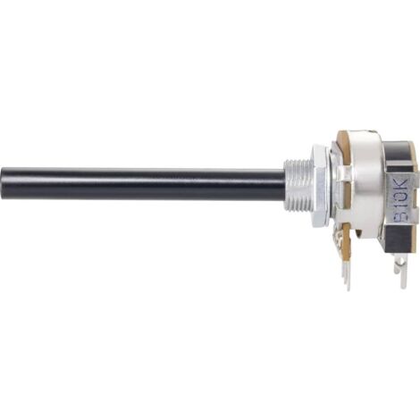 Potentiomètre rotatif Weltron WCIP20CIPS-08-60F1-4K7-20%-LIN 002045038962 avec interrupteur mono 0.4 W 4.7 kΩ 1 pc(s) W19956 (1/2)