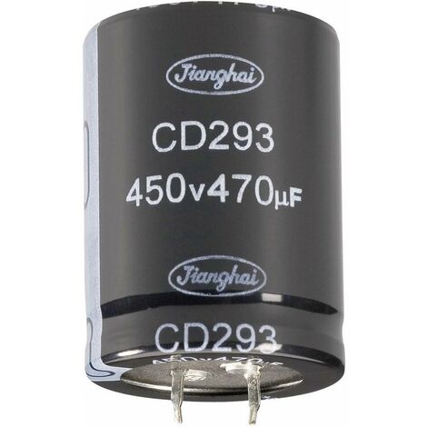 Jianghai ECS1JBZ103MT6P23545 Condensateur électrolytique Snap-In 10 mm 10000 µF 63 V 20 % (Ø x H) 35 mm x 45 mm 1 pc(s) (1/2)