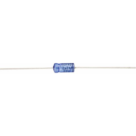 Vishay 2222 021 18222 Condensateur électrolytique sortie axiale 2200 µF 63 V 20 % (Ø x L) 21 mm x 38 mm 1 pc(s) (1/2)