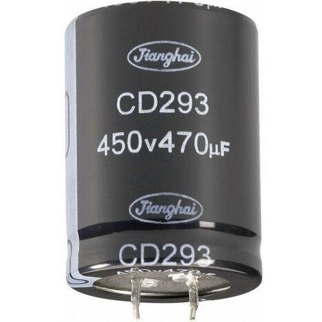 Jianghai ECS2GBW221MT6P23035 Condensateur électrolytique Snap-In 10 mm 220 µF 400 V 20 % (Ø x H) 30 mm x 35 mm 1 pc(s) (1/2)