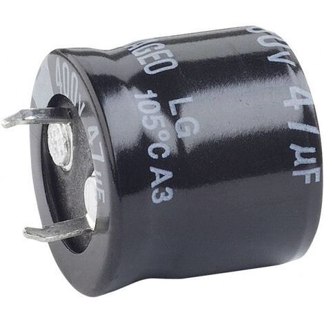 Thomsen Condensateur électrolytique Snap-In 10 mm 10000 µF 50 V/DC 20 % (Ø x H) 35 mm x 40 mm 1 pc(s) W48182 (1/4)