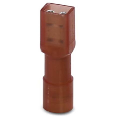 Cosse clip 2.8 mm x 0.8 mm Phoenix Contact C-SCFFI 1,5/2,8X0,8 3240535 180 ° entièrement isolé rouge 50 pc(s) (1/2)