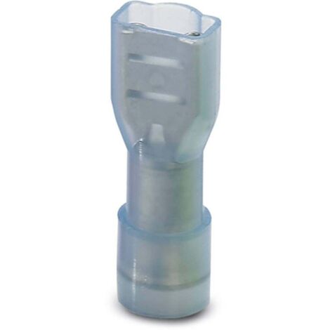 Cosse clip 4.8 mm x 0.8 mm Phoenix Contact C-SCFFI 2,5/4,8X0,8 3240540 180 ° entièrement isolé bleu 50 pc(s) (1/2)