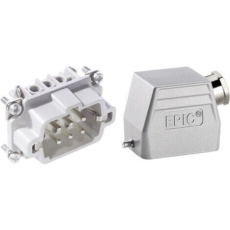LAPP Kit connecteur EPIC®KIT H-BE 6 75009636 6 + PE raccord à vis 1 set (1/2)