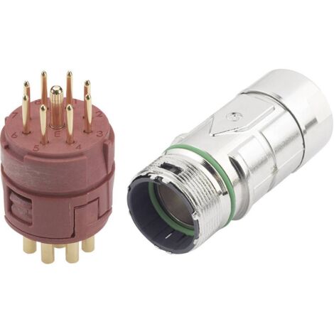 Set Connecteurs M23 F6 8+1 PÖLES 1 set LAPP EPIC® KIT M23 F6 8+1-POL MALE 75009701 X72018 (1/2)