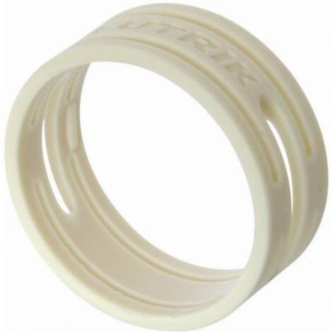 Neutrik PCR9 bague code blanc pour connecteurs jack Neutrik | Bax Music