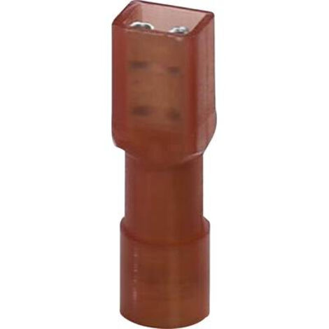 Cosse clip 6.3 mm x 0.8 mm Phoenix Contact C-SCFFI 1,5/6,3X0,8 3240538 180 ° entièrement isolé rouge 50 pc(s) (1/2)