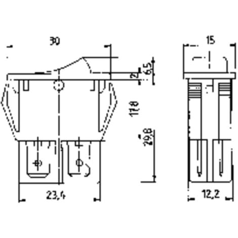 Marquardt 1555.3102 Interrupteur à bascule 1555.3102 250 V/AC 16 A 2 x Off/On IP40 à accrochage 1 pc(s)