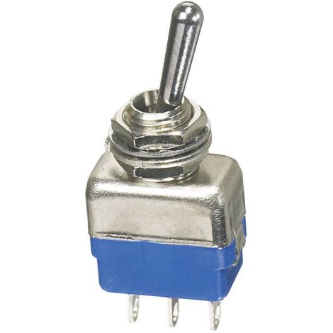 Interrupteur à levier 2 x On/On APEM 12146A 250 V/AC 2 A IP54 à accrochage 1 pc(s) D79635 (1/2)