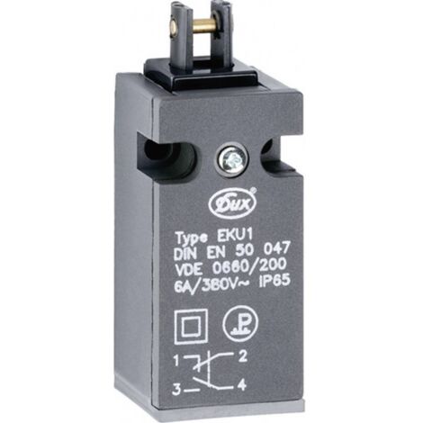 Schlegel EKU1-KZ EKU1-KZ Interrupteur de fin de course 380 V/AC 6 A axe moteur à rappel IP65 1 pc(s) (1/2)