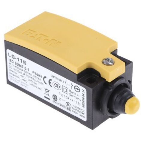 Interrupteur de fin de course Eaton LS-Titan, Poussoir, NO/NF, 6A, 415V ( Prix pour 1 ) (1/3)
